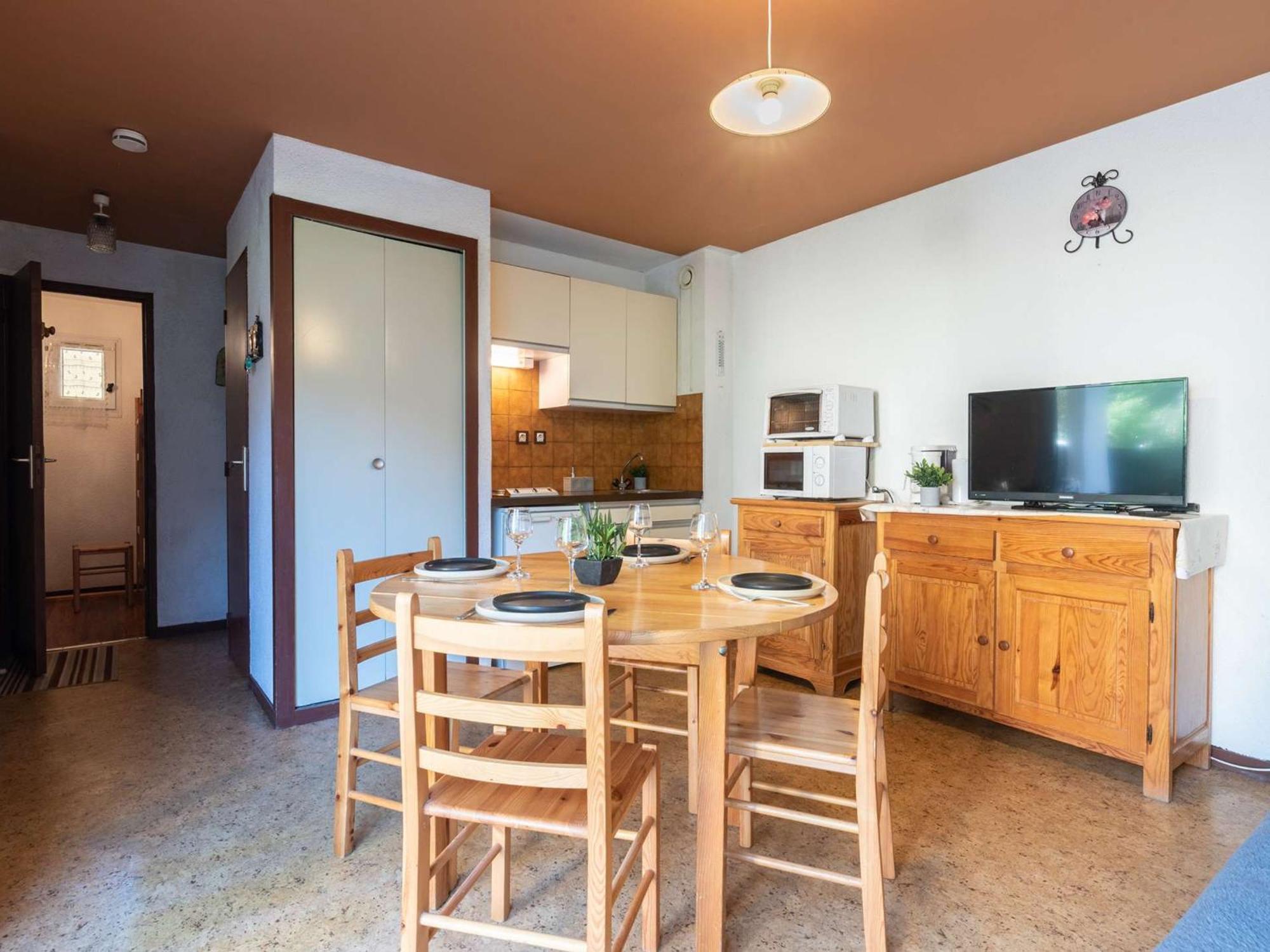 Appartement Cosy Pour 4, Terrasse, Proche Thermes Et Telecabine A Saint-Lary-Soulan - Fr-1-296-196 Екстериор снимка