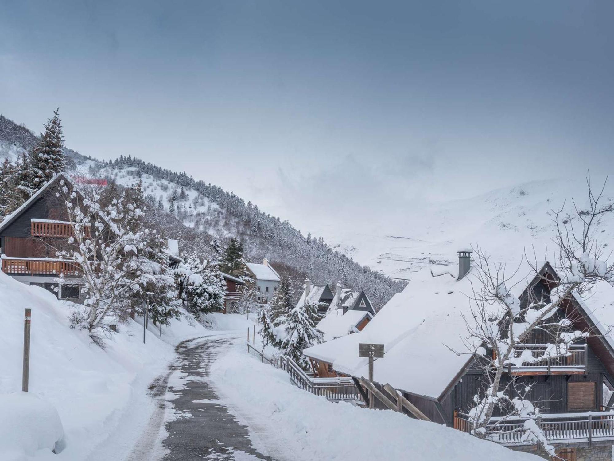 Appartement Cosy Pour 4, Terrasse, Proche Thermes Et Telecabine A Saint-Lary-Soulan - Fr-1-296-196 Екстериор снимка